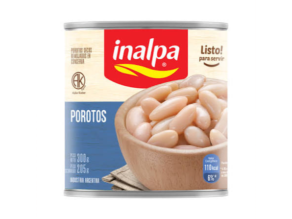 Poroto en Lata Inalpa
