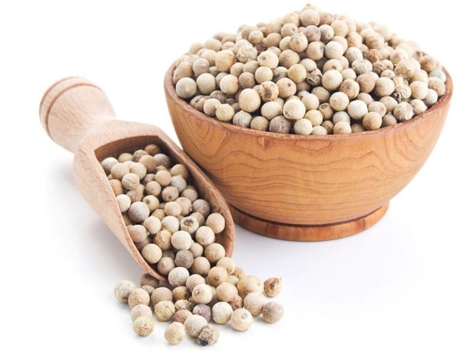 Pimienta Blanca en Grano