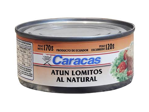 Lomo de Atun al Natural Caracas
