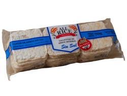 All Rice - Galleta Cuadrada sin sal - 70 grs