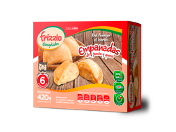 Empanadas de Jamón y Queso (6 Unidades)