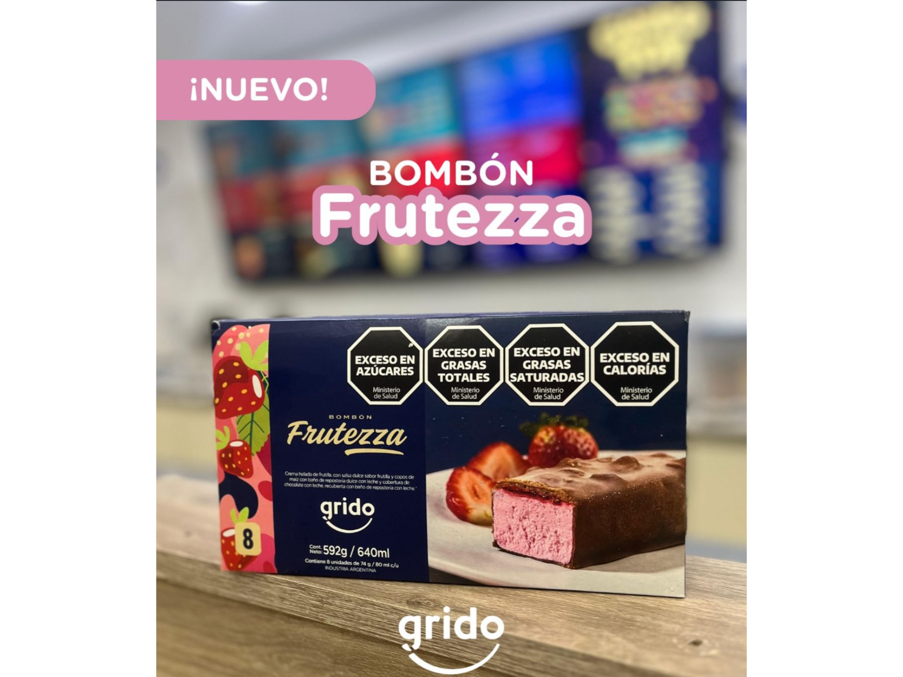 Bombón Frutezza x 8 Unidades