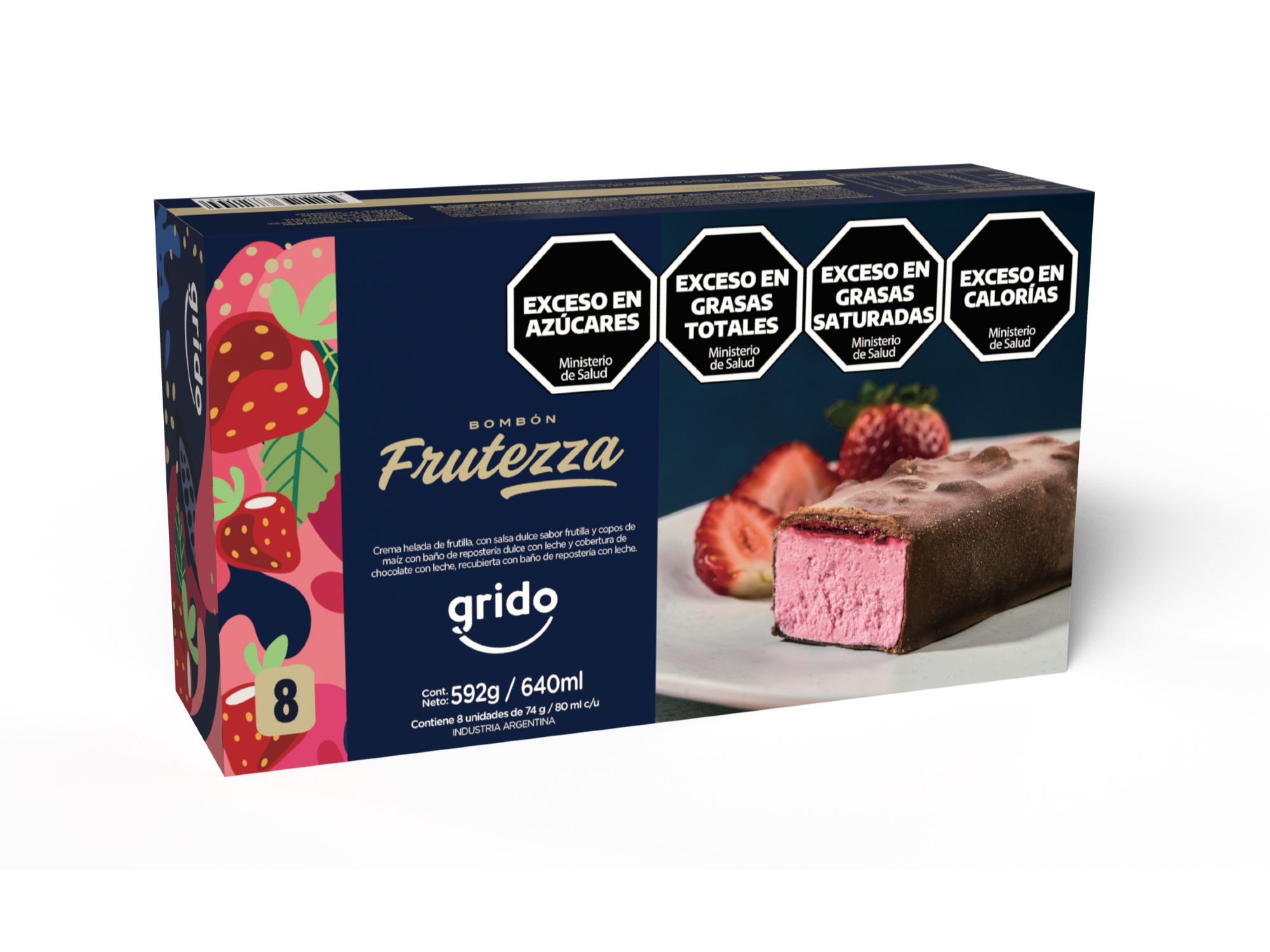 Bombón Frutezza x 8 Unidades