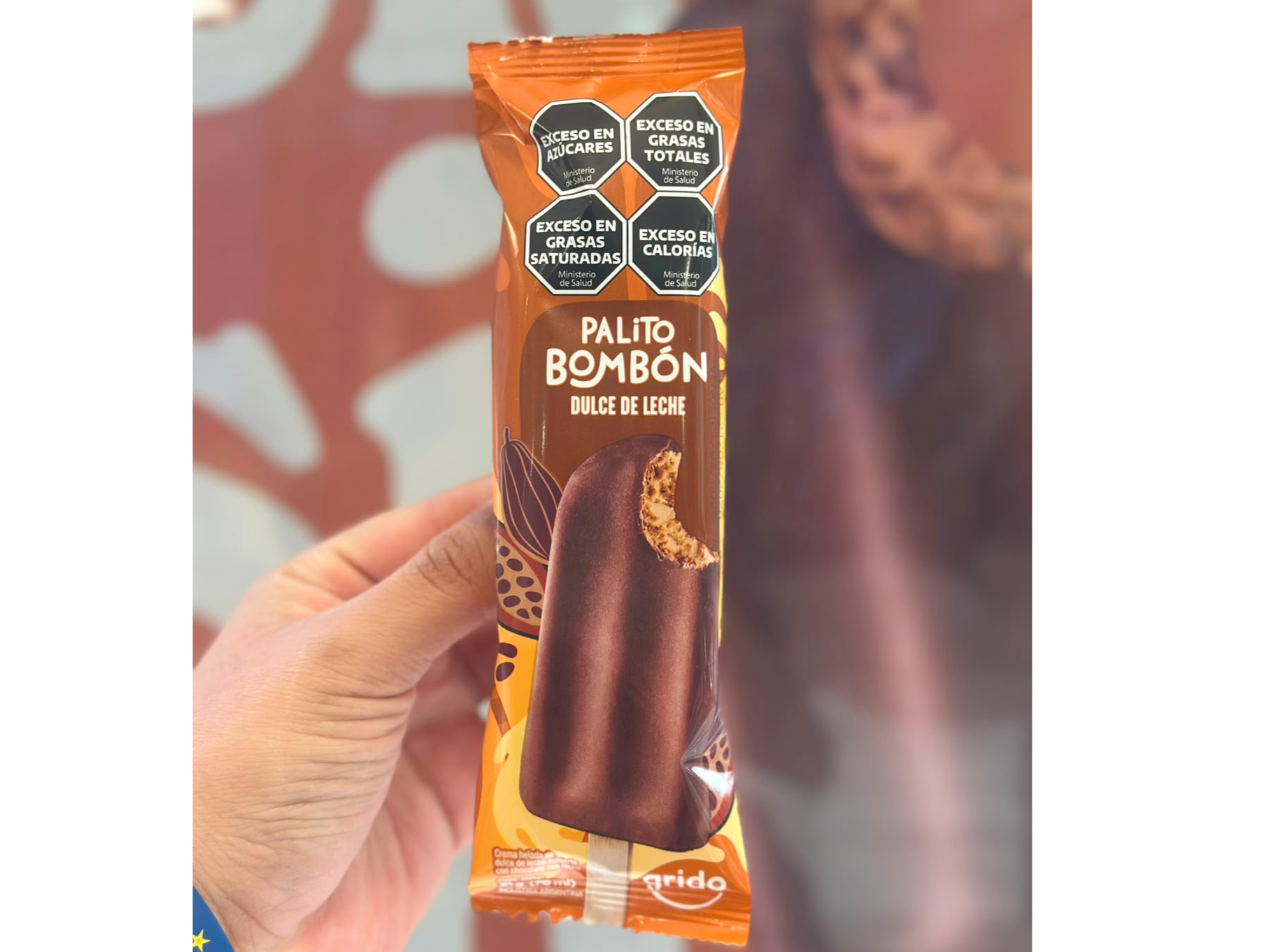 Palito Bombón Dulce de Leche x Unidad