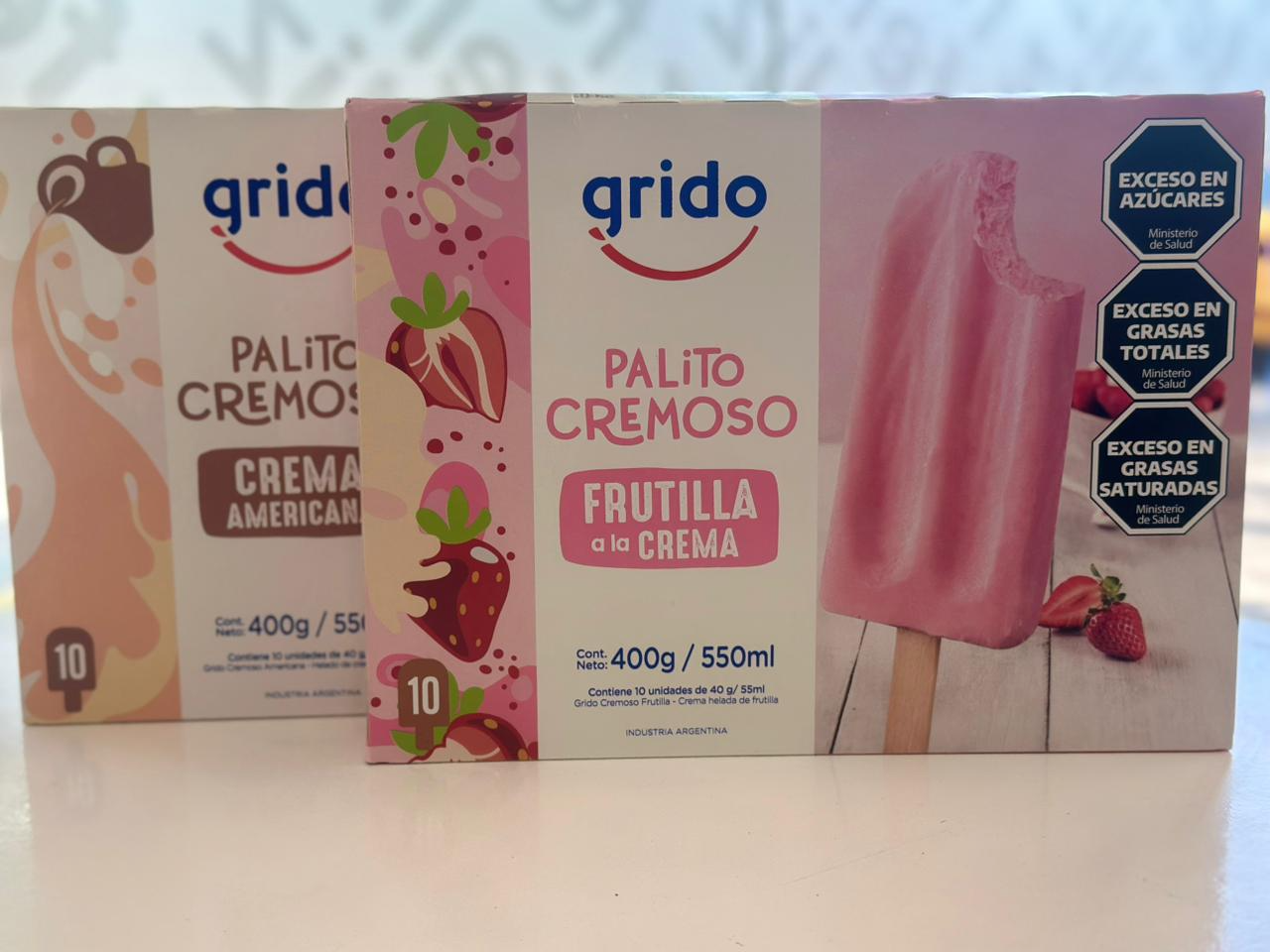 Grido Cremoso x 10 Unidades