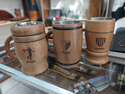 JARRO CHOPP DE MADERA