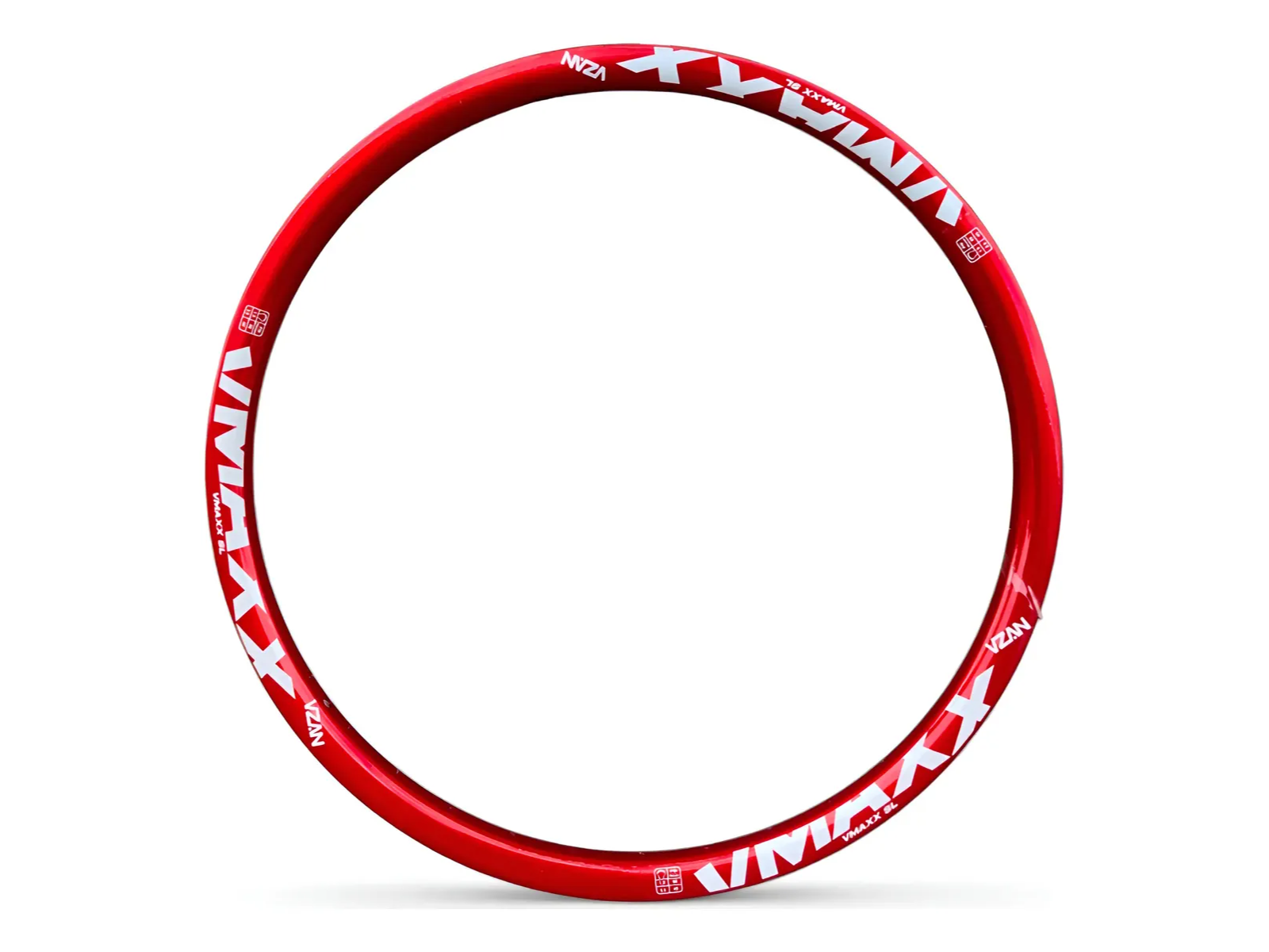 Llanta Vmaxx R26 Doble Pared 36 Agujeros Rojo X2