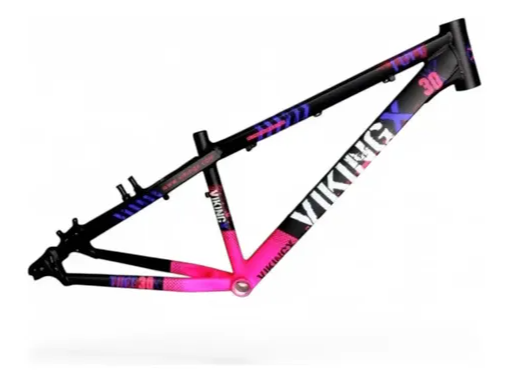 Cuadro Viking T25 Negro con rosa R26
