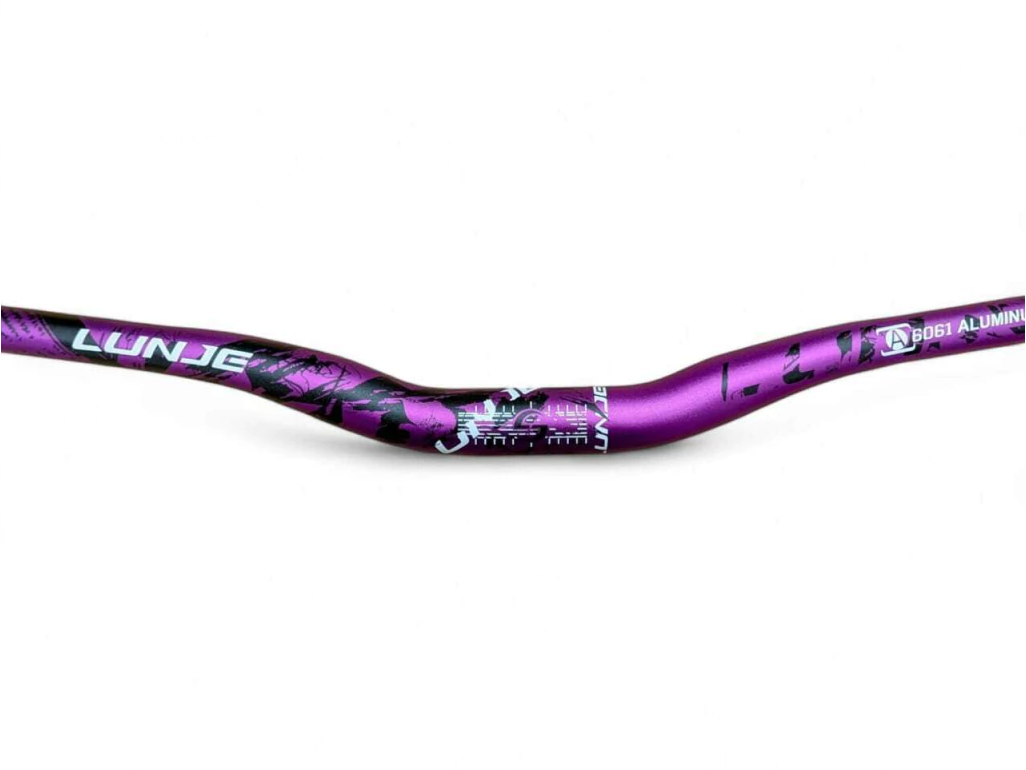 lunke violeta + negro 780mm x 31.8mm 30 rice