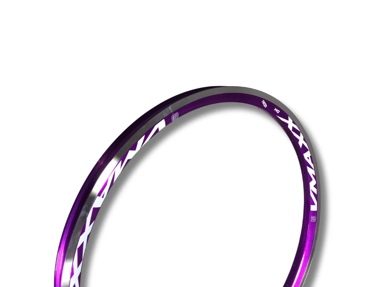 Llanta Vmaxx Dh R26 Doble Pared 36 Agujeros Violeta B. BRAKE X2