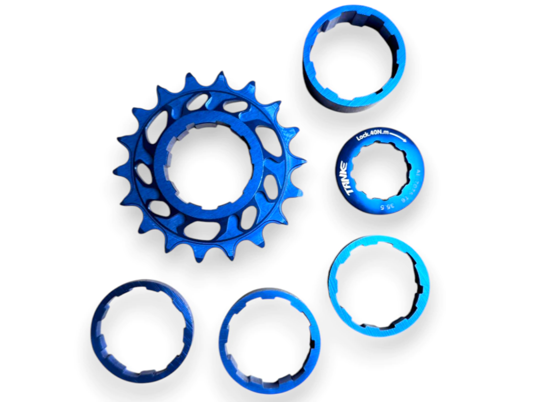 kit single speed tanke azul