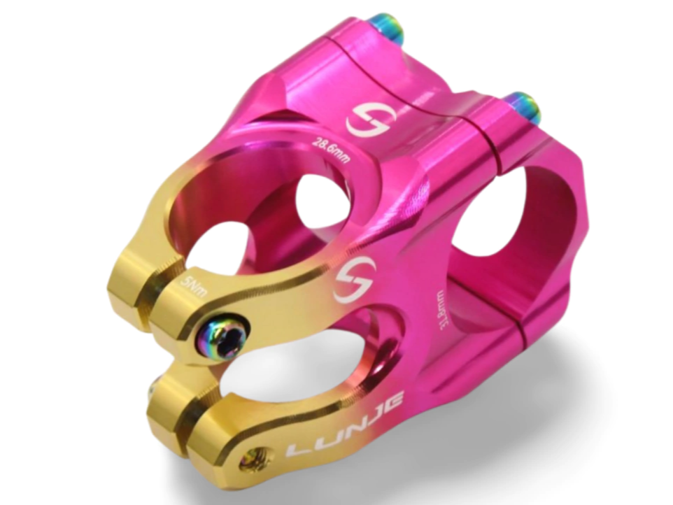 Stem corto Lunje Rosa 31,8mm