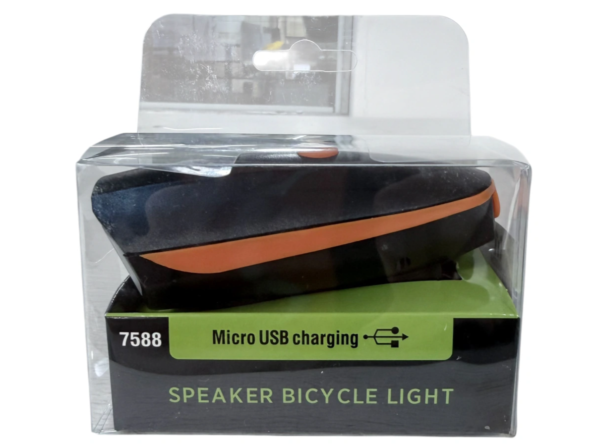 Speaker Bicycle light Naranja