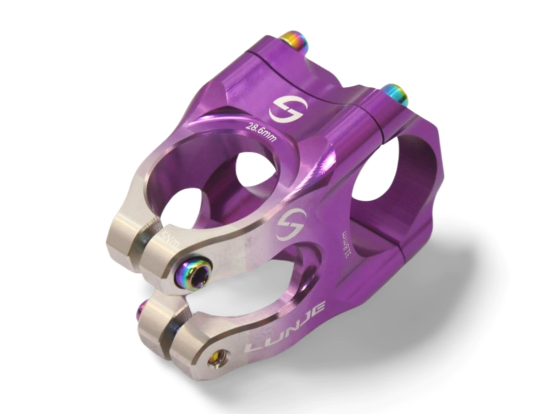 Stem corto Lunje Violeta 31,8mm