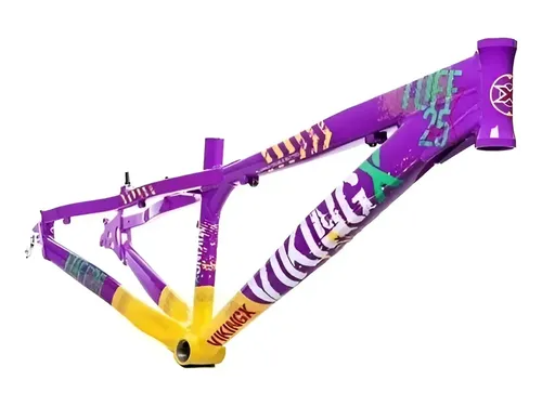 Cuadro Viking T25 violeta con amarillo R26