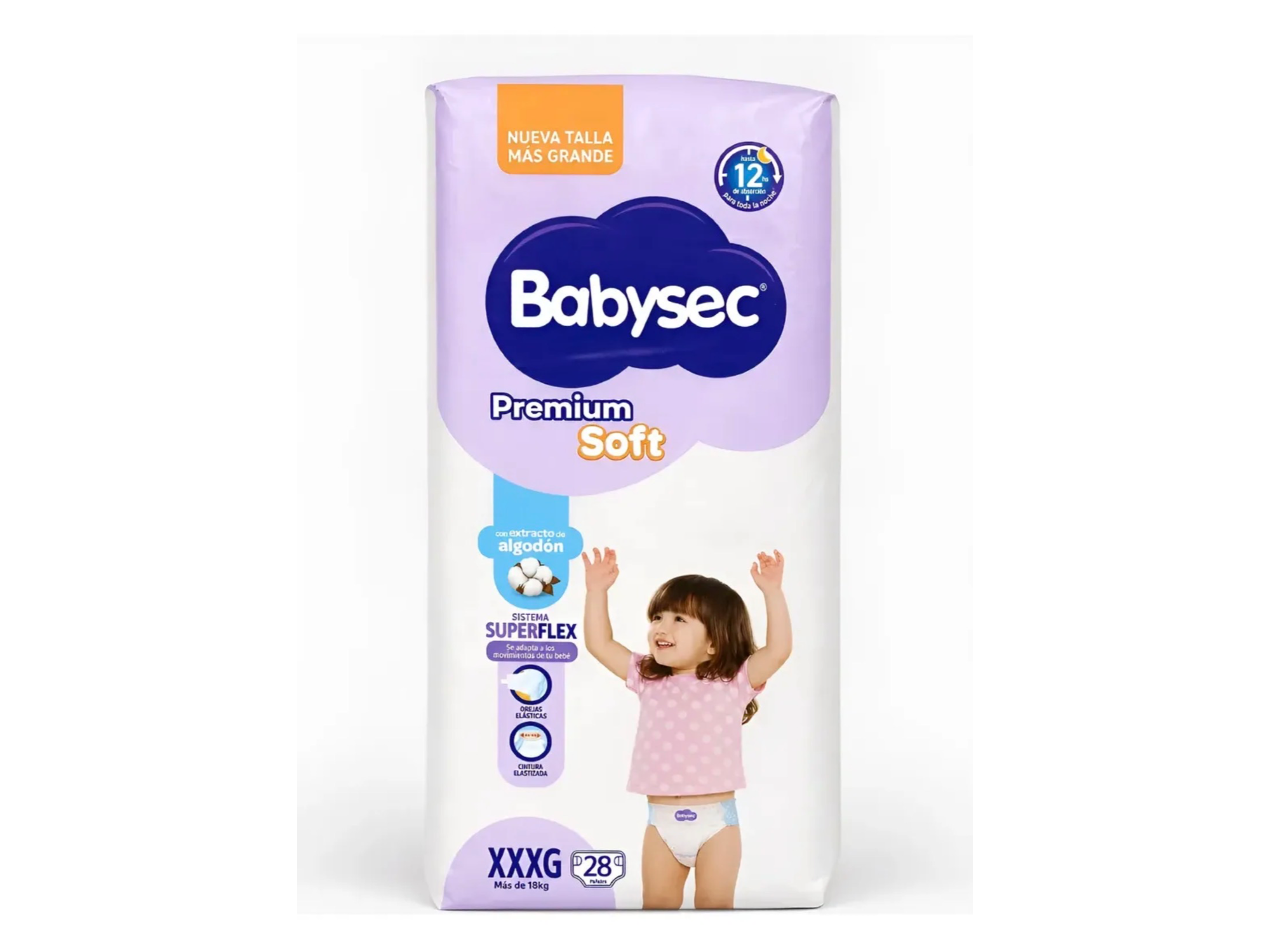 Babysec Premium Soft XXXG x28 unidades