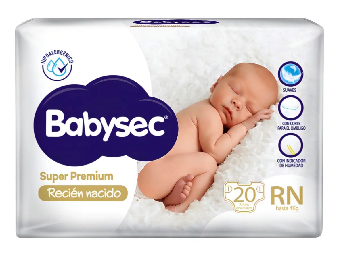 Babysec Súper Premium RN x20 unidades