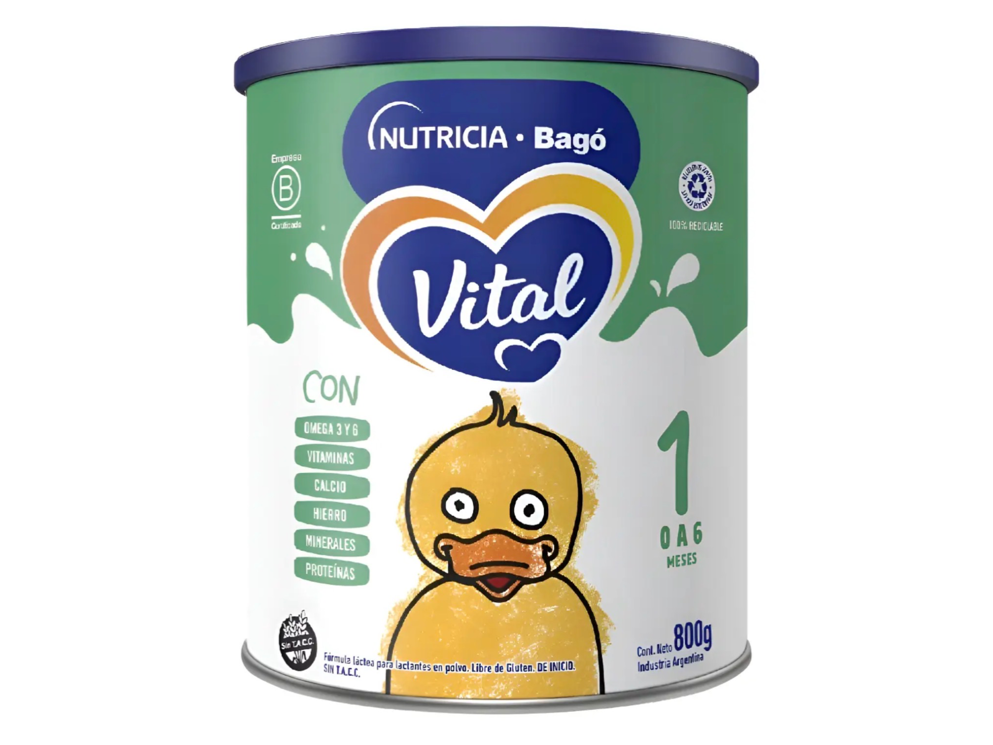 Vital 1 tarro x800 grs