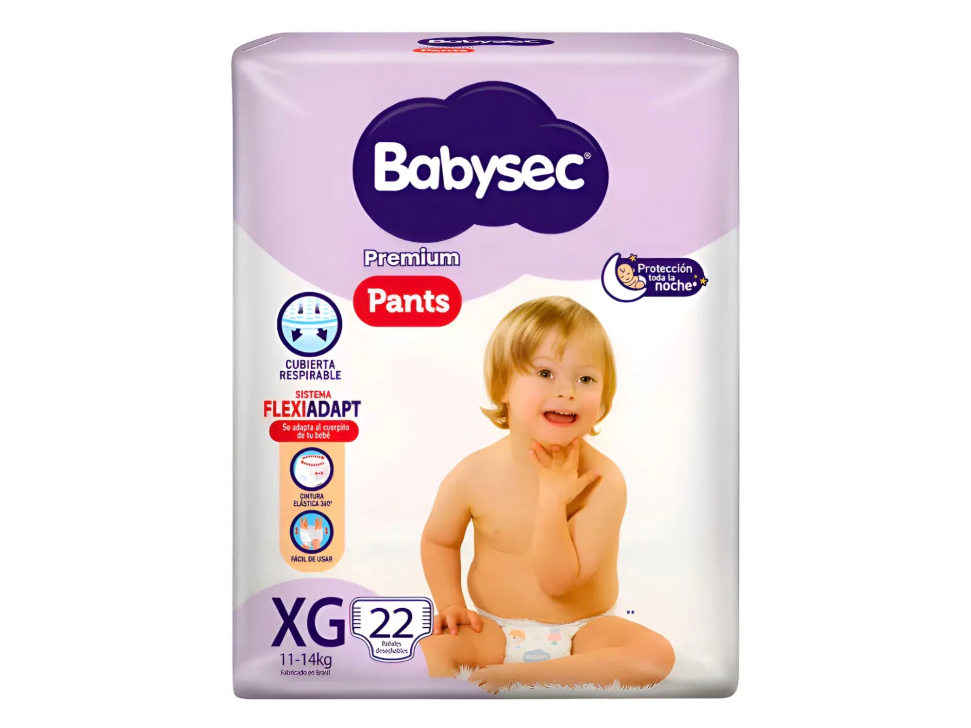 Babysec Premium Soft Pants XG x22 unidades