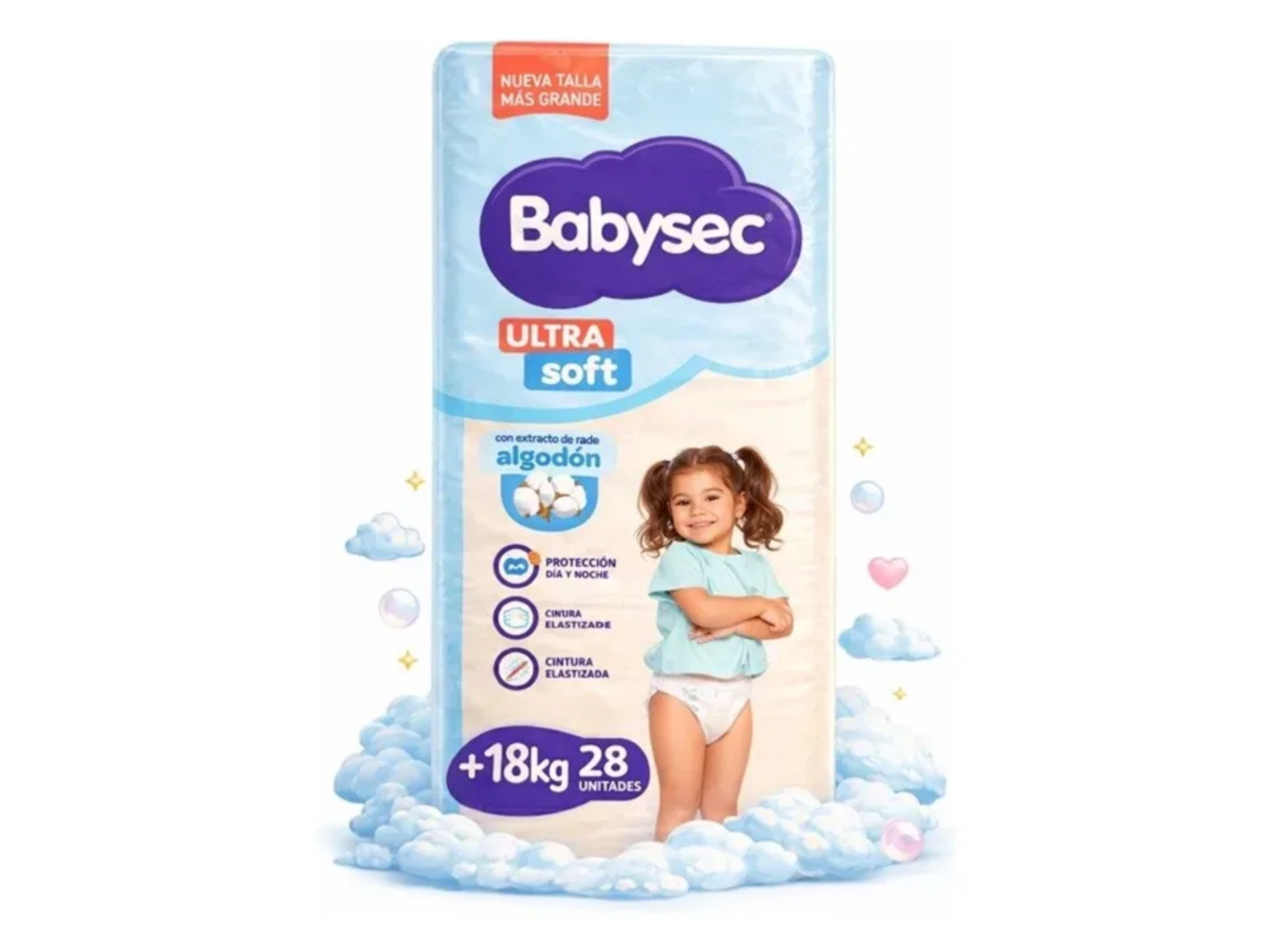 Babysec Ultra Soft XXXG x28 unidades