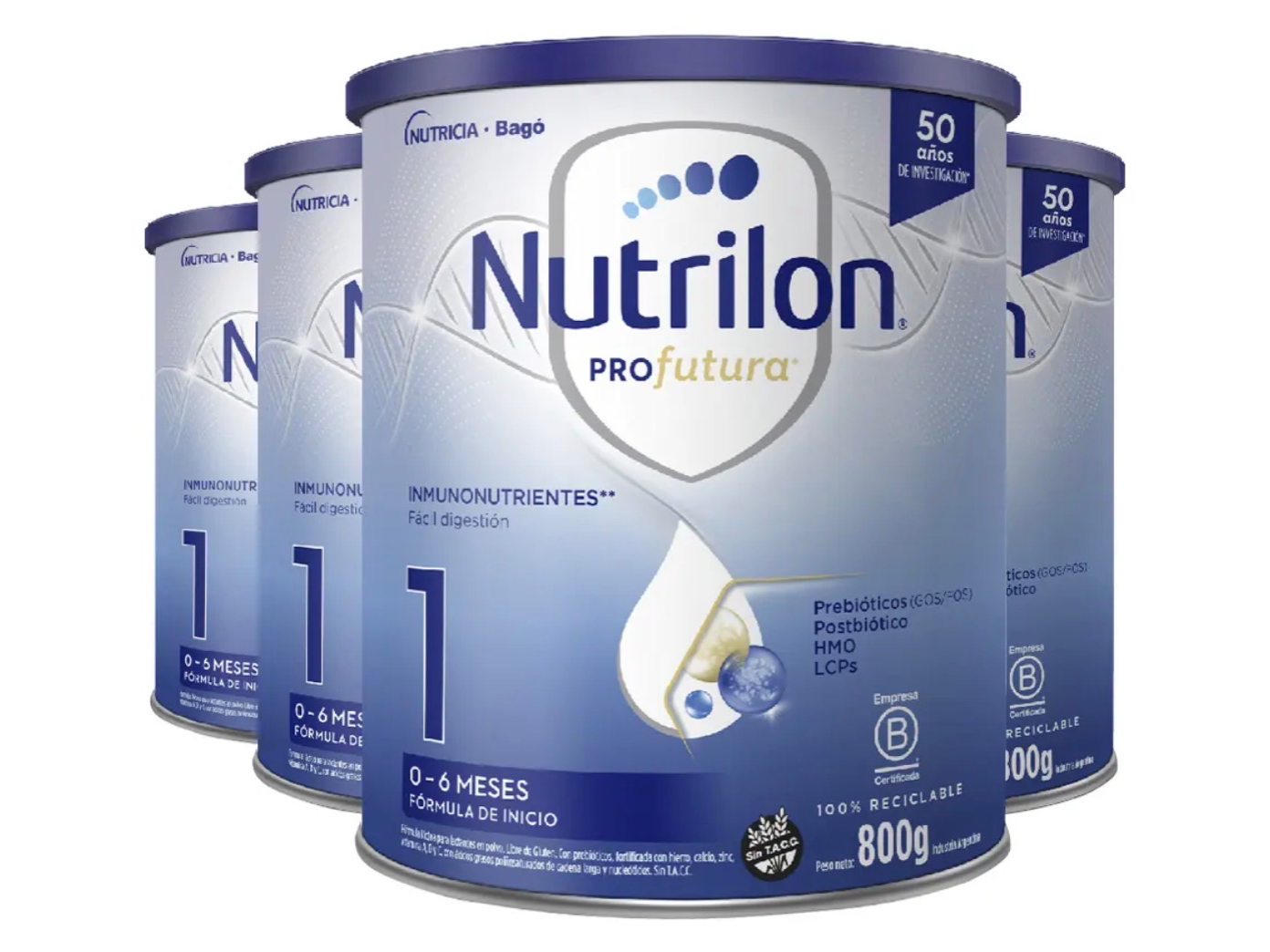 Nutrilon 1 tarro x800 grs