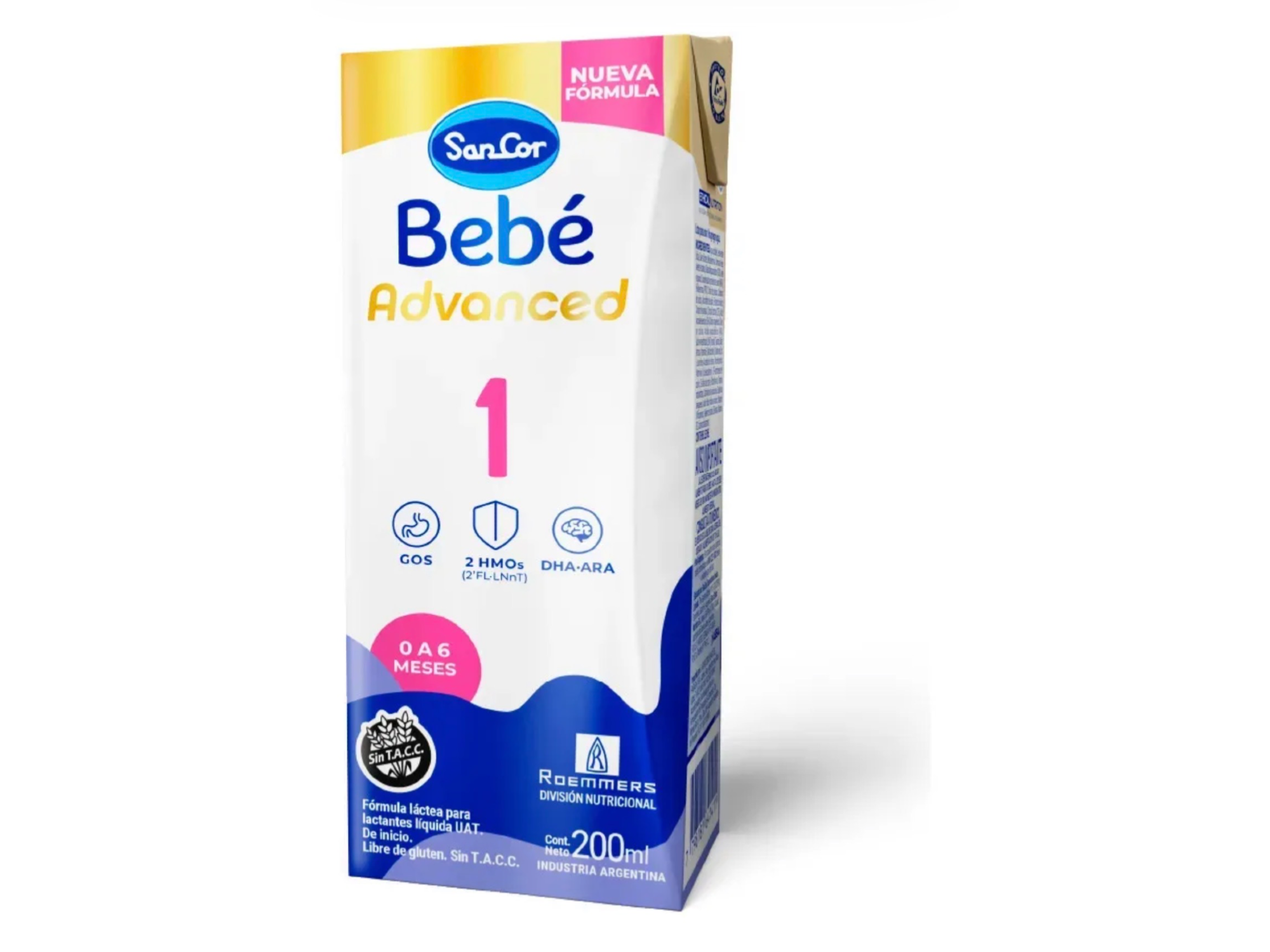 Sancor Bebé 1 brick x200 ml de Rincón de pañales