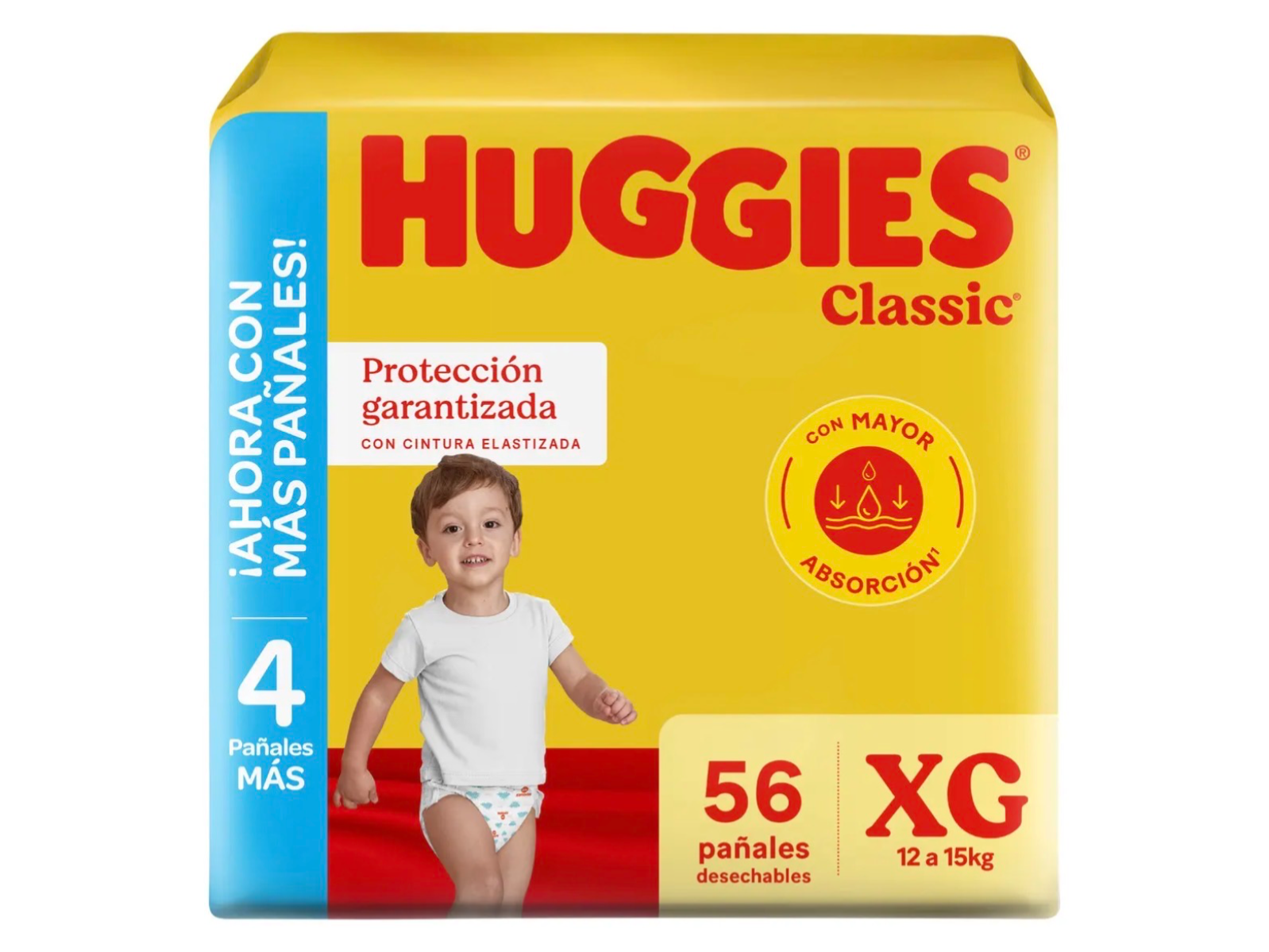 Huggies Classic XG x56 unidades