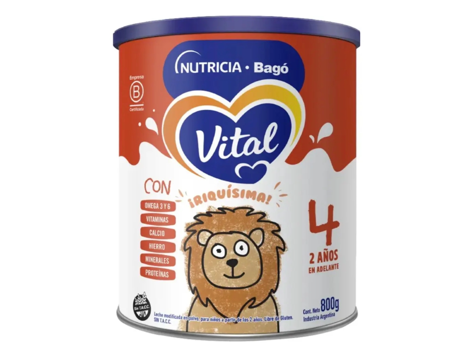 Vital 4 tarro x800 grs