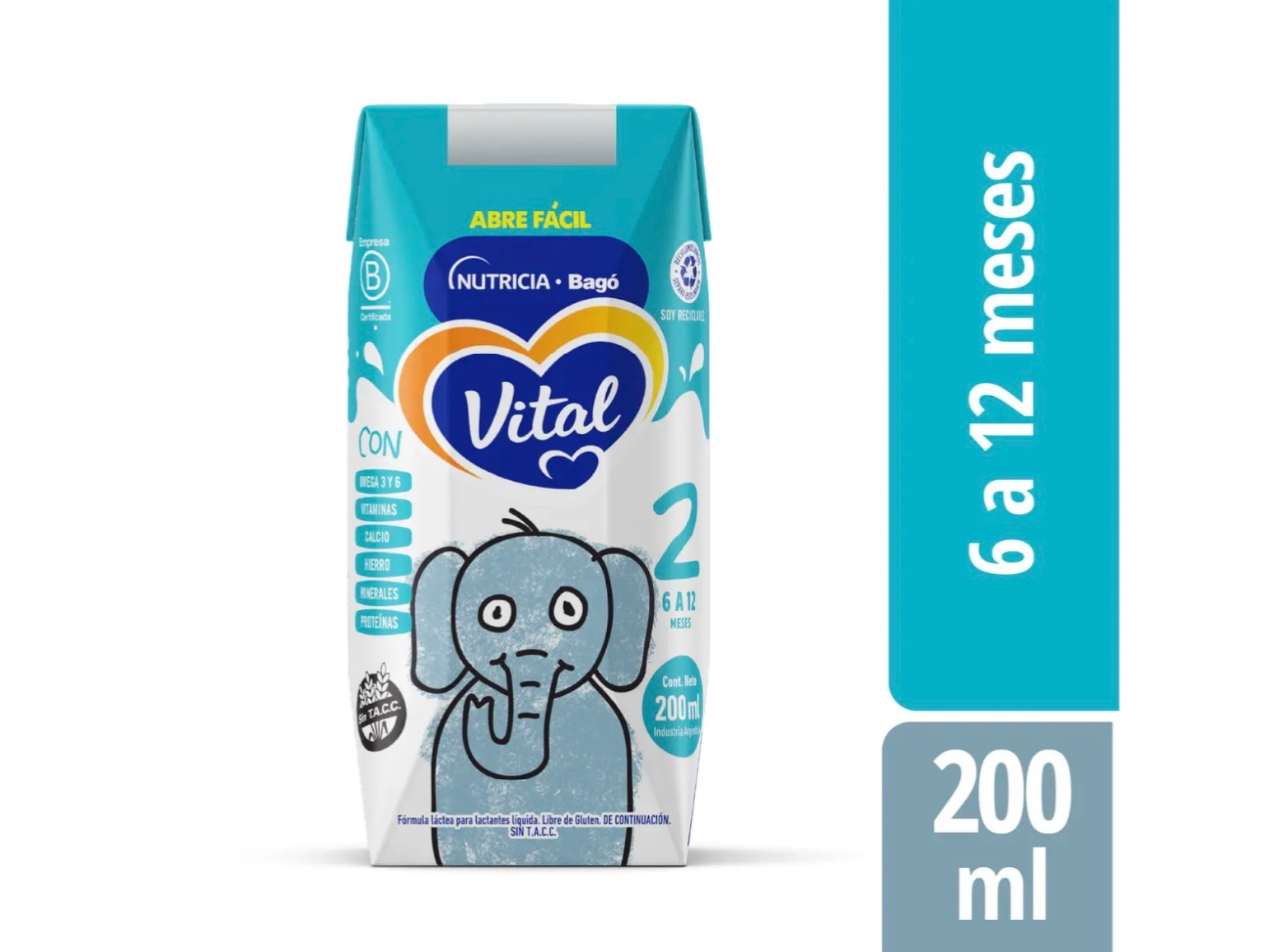 Vital 2 brick x200 ml
