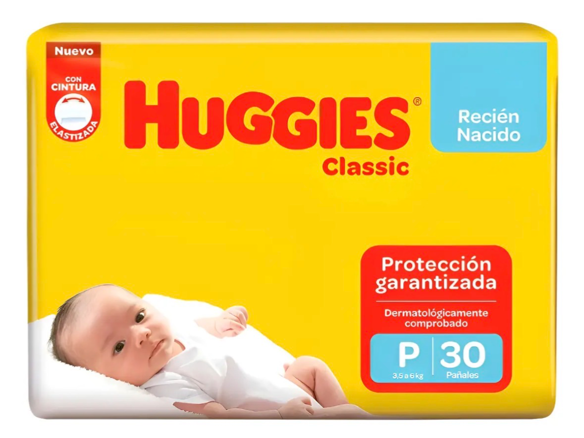 Huggies Classic P x30 unidades