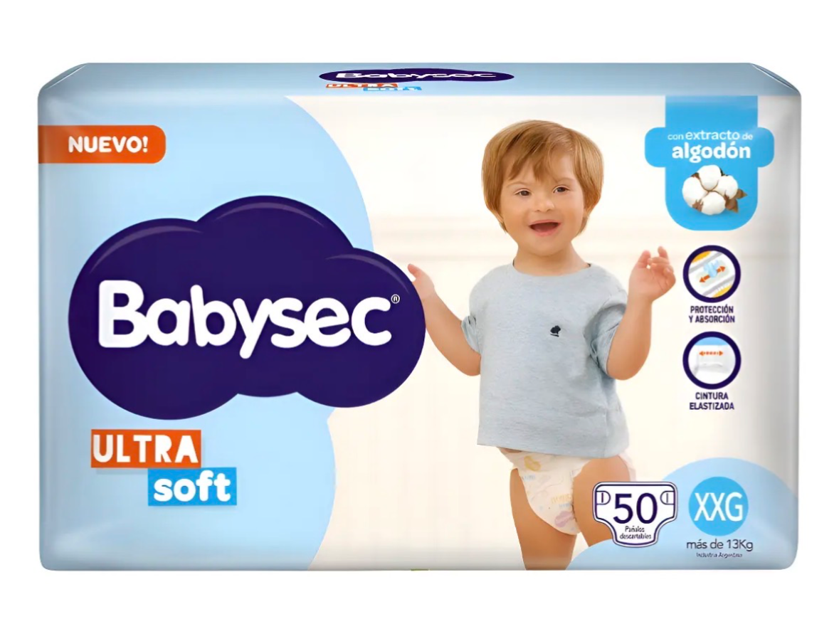 Babysec Ultra Soft XXG x50 unidades