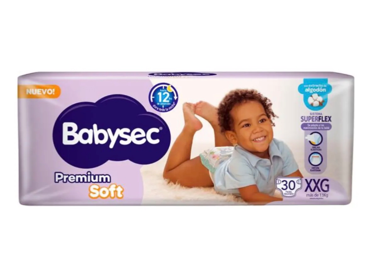 Babysec Premium Soft XXG x30 unidades