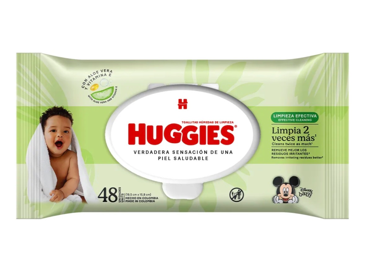 TH Huggies Limpieza Efectiva x48 unidades