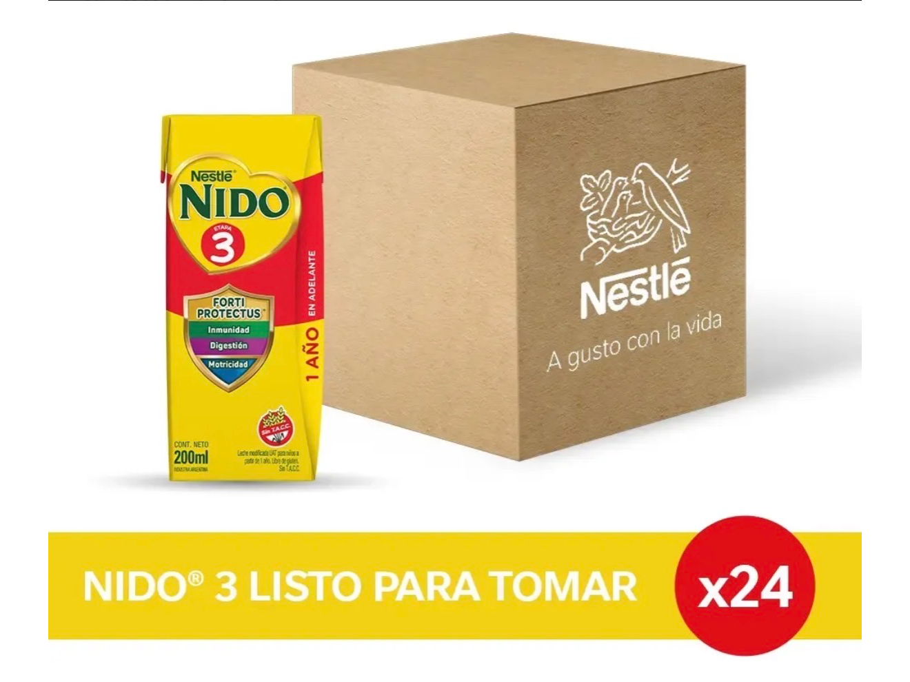Nido Etapa 3 - Brick x200 ml