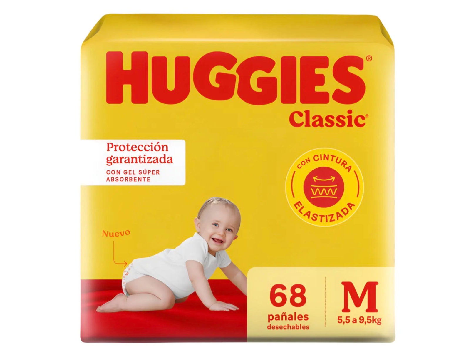 Huggies Classic M x68 unidades