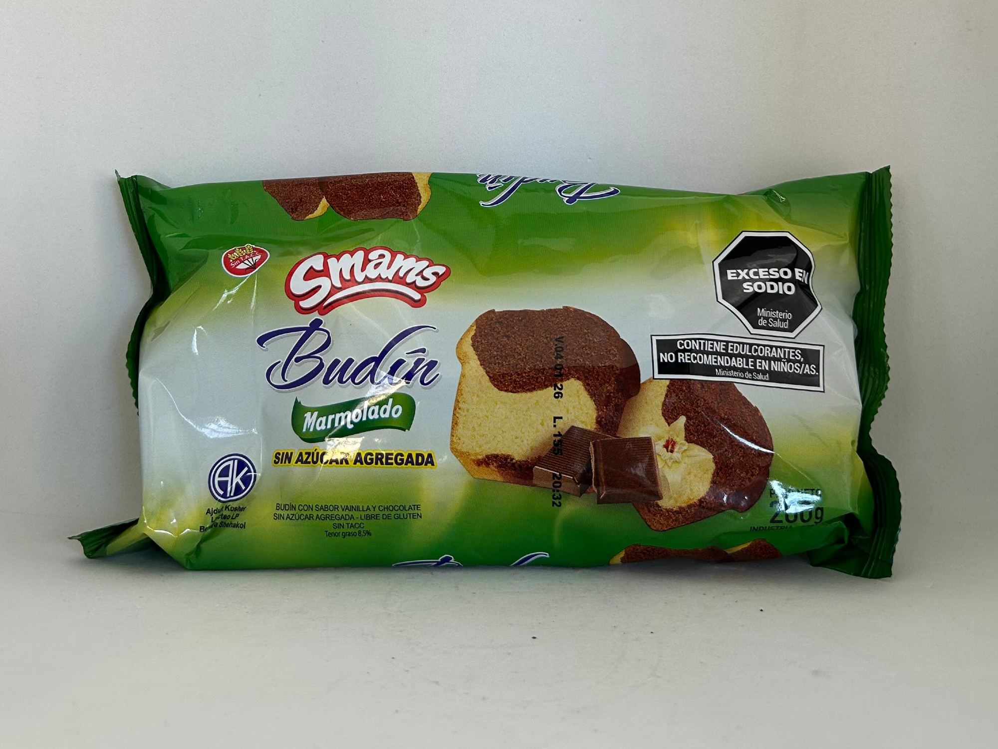 Budin marmolado Smams