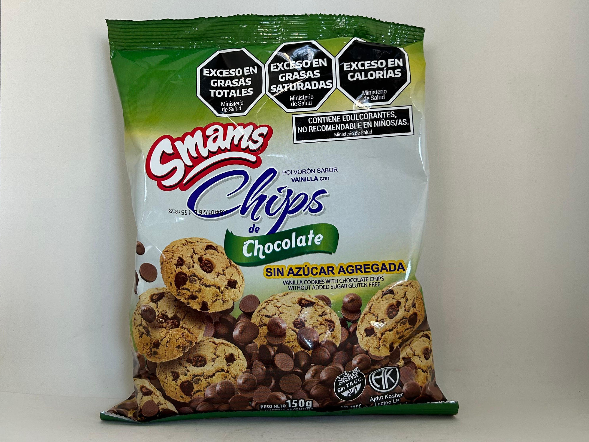 Galletas con chips Smams