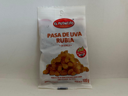 Pasas de Uva Rubias