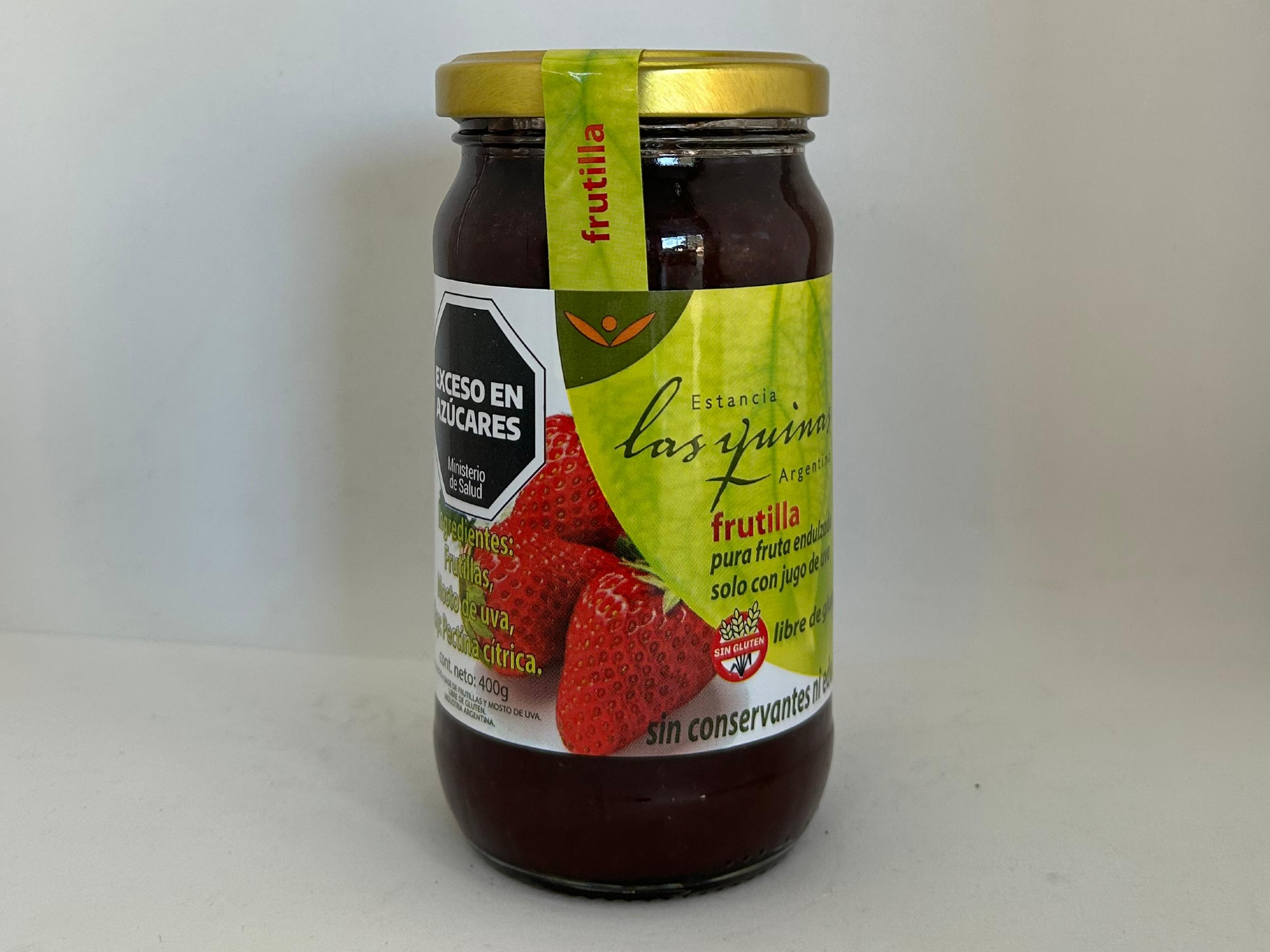 Mermelada frutilla S/A Las Quinas