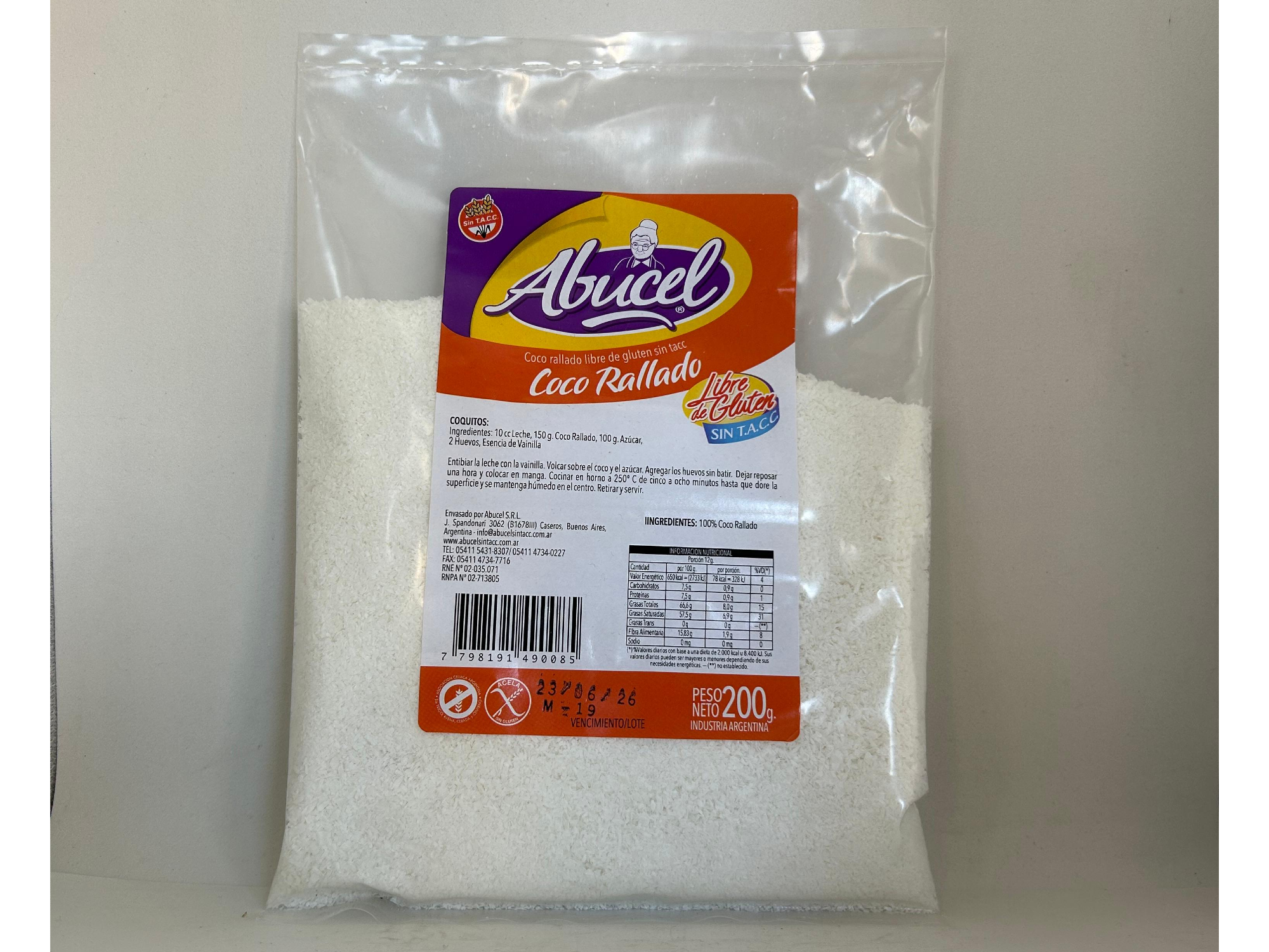 Coco rallado Abucel