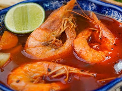 Caldo de Camarón
