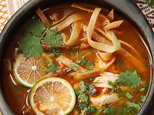 Sopa de Lima de Pavo