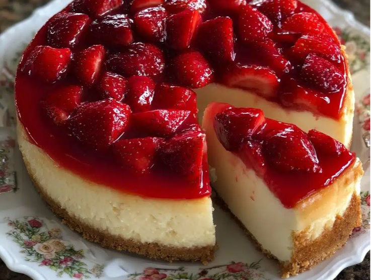 Chescake de frutos rojos