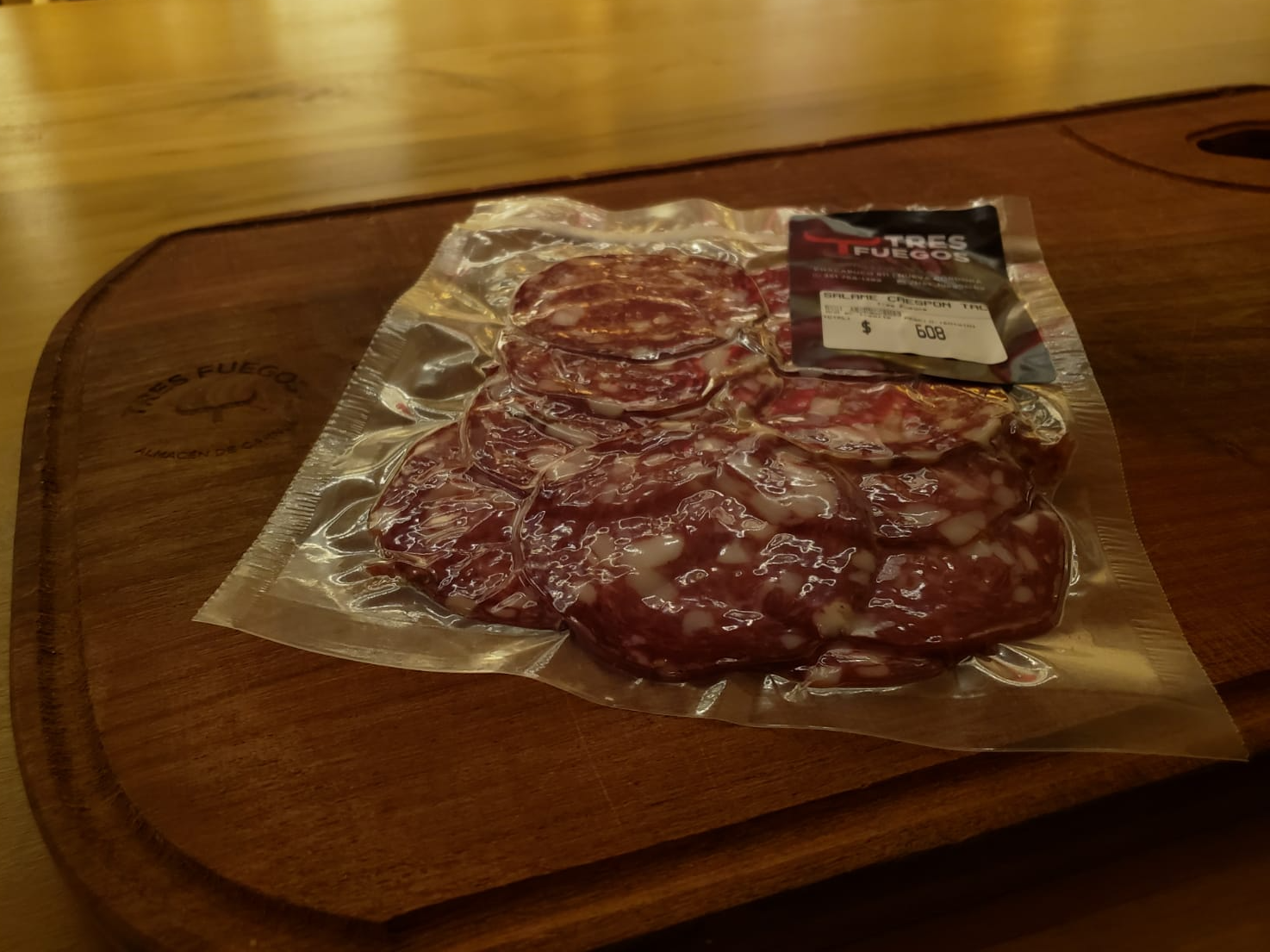 Salame Crespon Tacural por 100 grs