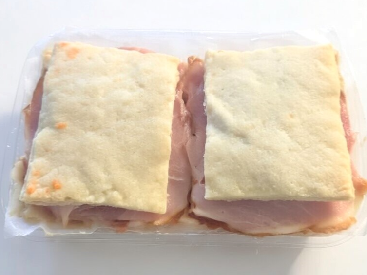 3 Packs de 6 sándwiches de miga (jamón cocido)