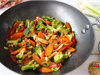 21. Wok de vegetales.