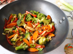 21. Wok de vegetales.