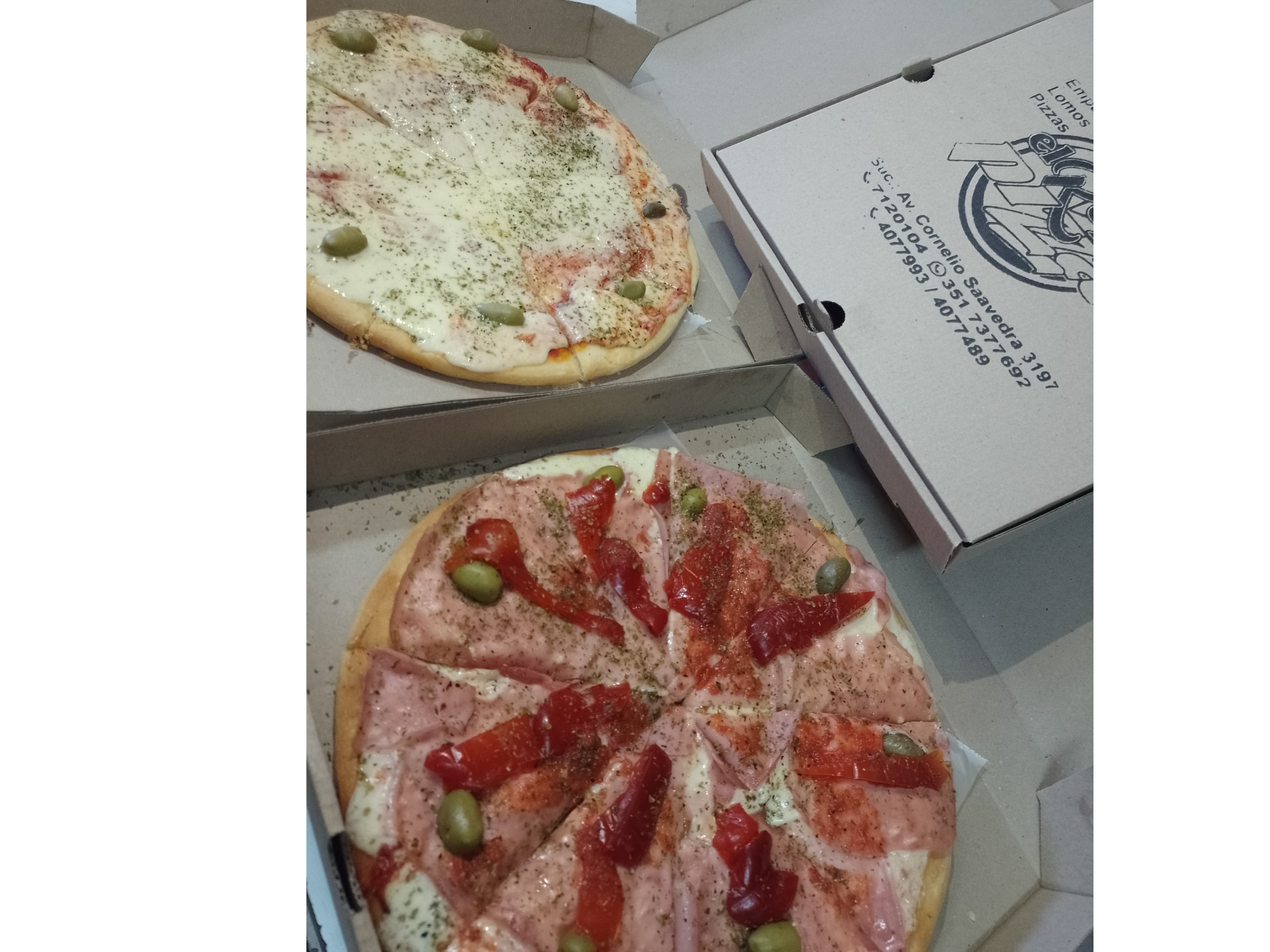1 PIZZA ESPECIAL + 1 MUZZARELLA