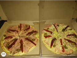 1 PIZZA ESPECIAL + 1 ESPECIAL CON HUEVO