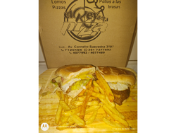 2 LOMOS COMPLETOS CON PAPAS FRITAS